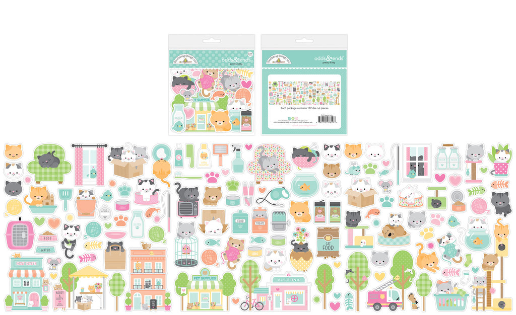 Doodlebug Design - Pretty Kitty Odds & Ends