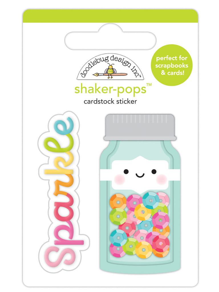 Doodlebug Design - Sequin Jar Shaker-Pops