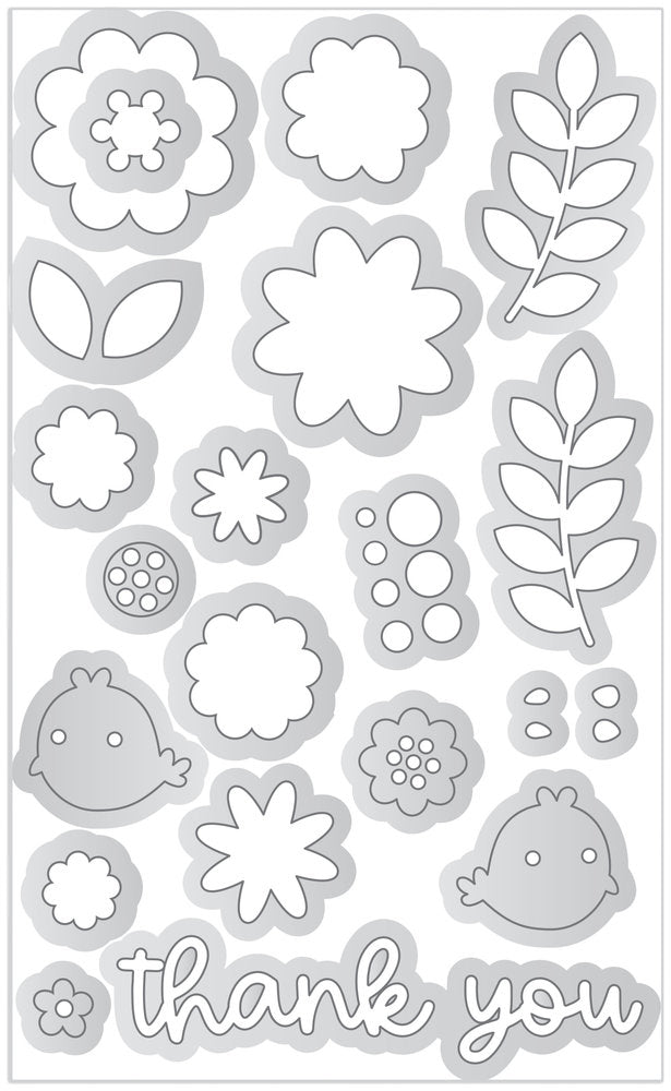 Doodlebug Design - Thanks A Bunch Doodle Cuts