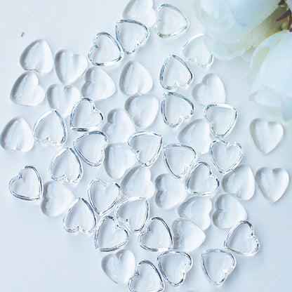 Dress My Craft - Droplets Heart 3 (100pcs)
