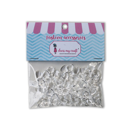 Dress My Craft - Droplets Heart 3 (100pcs)