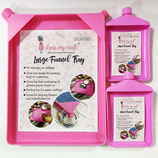 Dress My Craft - Funnel Tray Combo (3pcs)