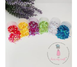 Dress My Craft - Sequins Family Pack Butterfly (6pcs)