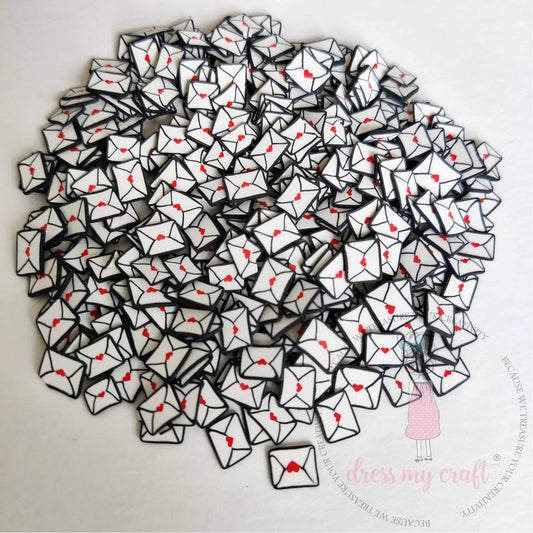 Dress My Craft - Shaker Slices Love Letters