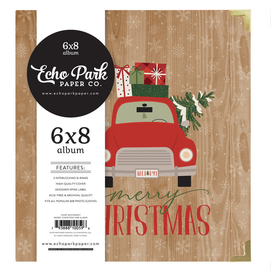 Echo Park - Merry Christmas 6x8 Inch Album