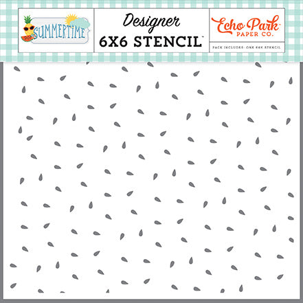 Echo Park - Watermelon Seeds Stencil