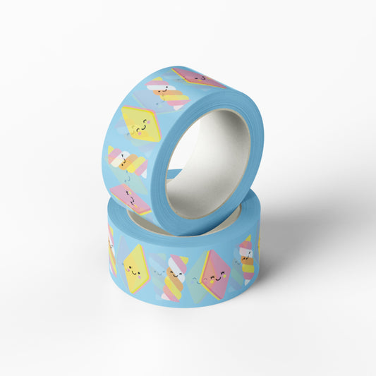 Washitape met spekjes