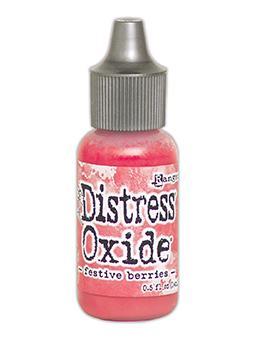 Tim Holtz Distress® Oxide® Re-Inker Abandoned Festive Berries, 0.5oz Re-Inker Tim Holtz 