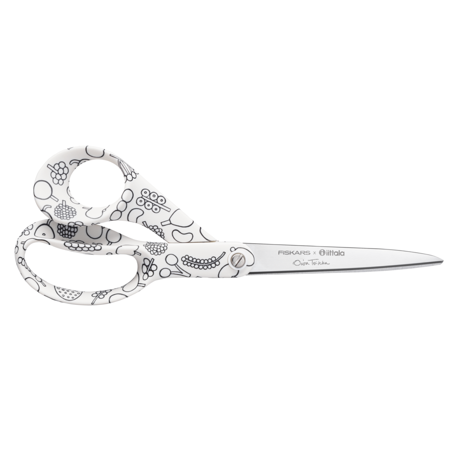 Fiskars - Scissors Universal Frutta Black/White (21cm)