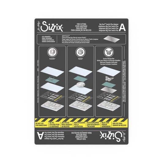 Sizzix - Big Shot Switch Plus A4 Standard Adapter A Tim Holtz