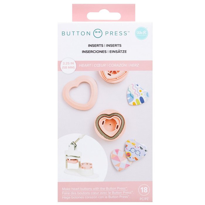 American Crafts We R Memory Keepers Button Press Bundle Button Making Kit Button Making Set Custom Button Maker Badge Maker Button Machine Button Crafting Tool Punch