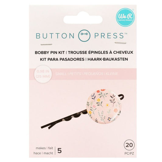We R Makers - Button Press Bobby Pin Kit (25mm)
