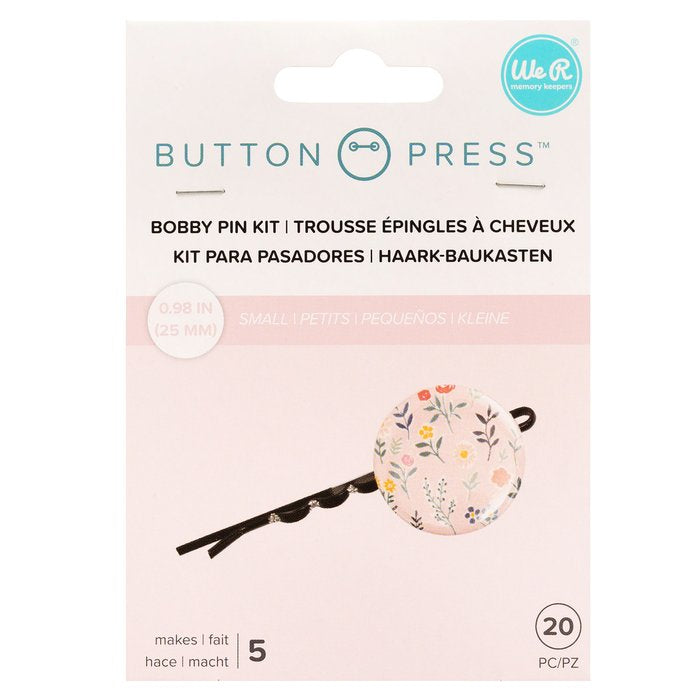 We R Makers - Button Press Bobby Pin Kit (25mm)