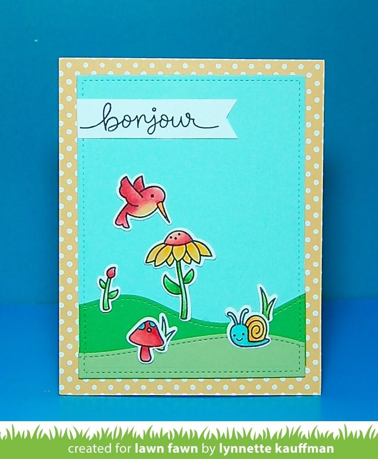 Lawn Fawn - Gleeful Gardens