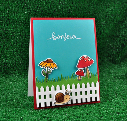 Lawn Fawn - Picket Fence Border