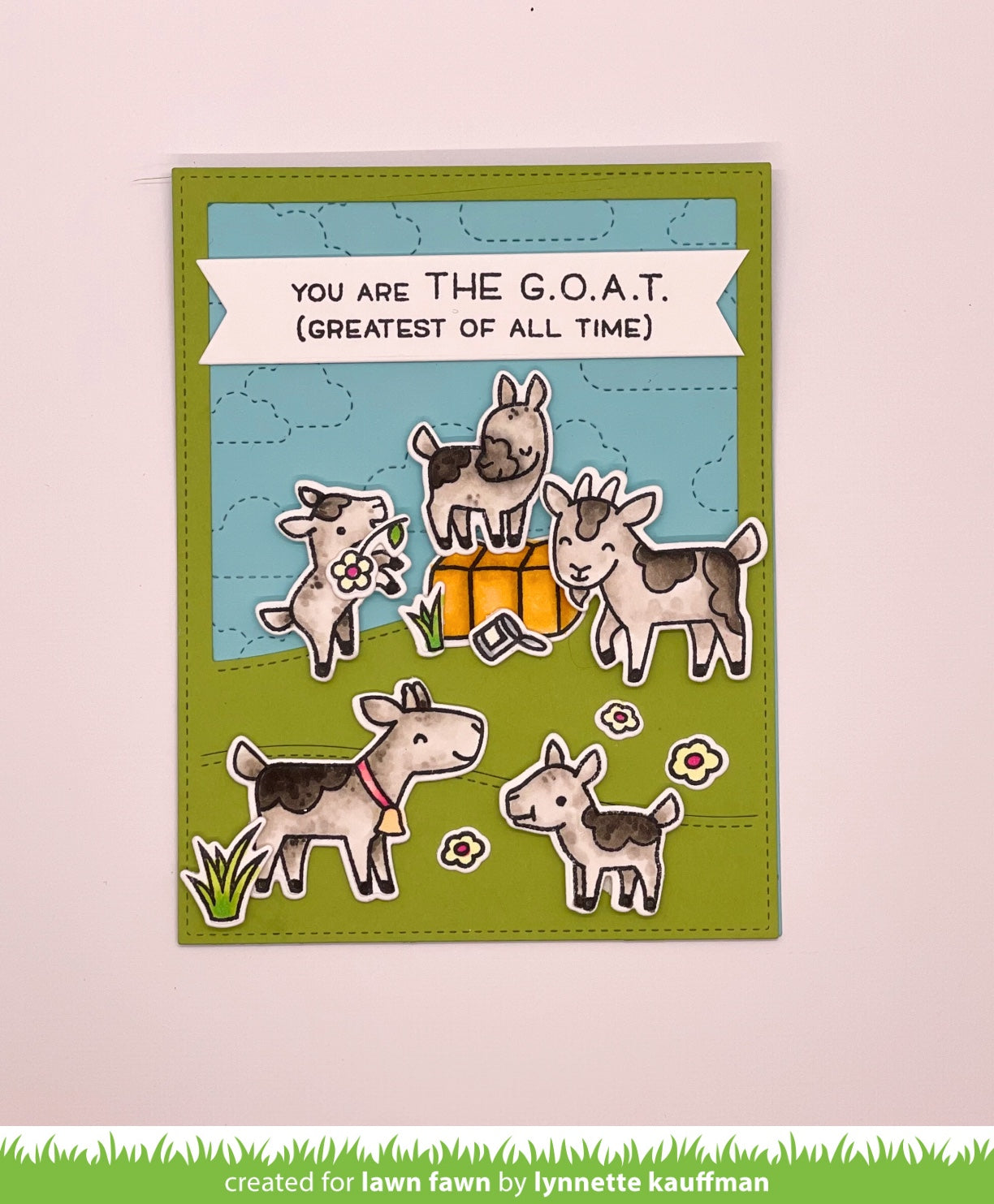 Lawn Fawn - You Goat This