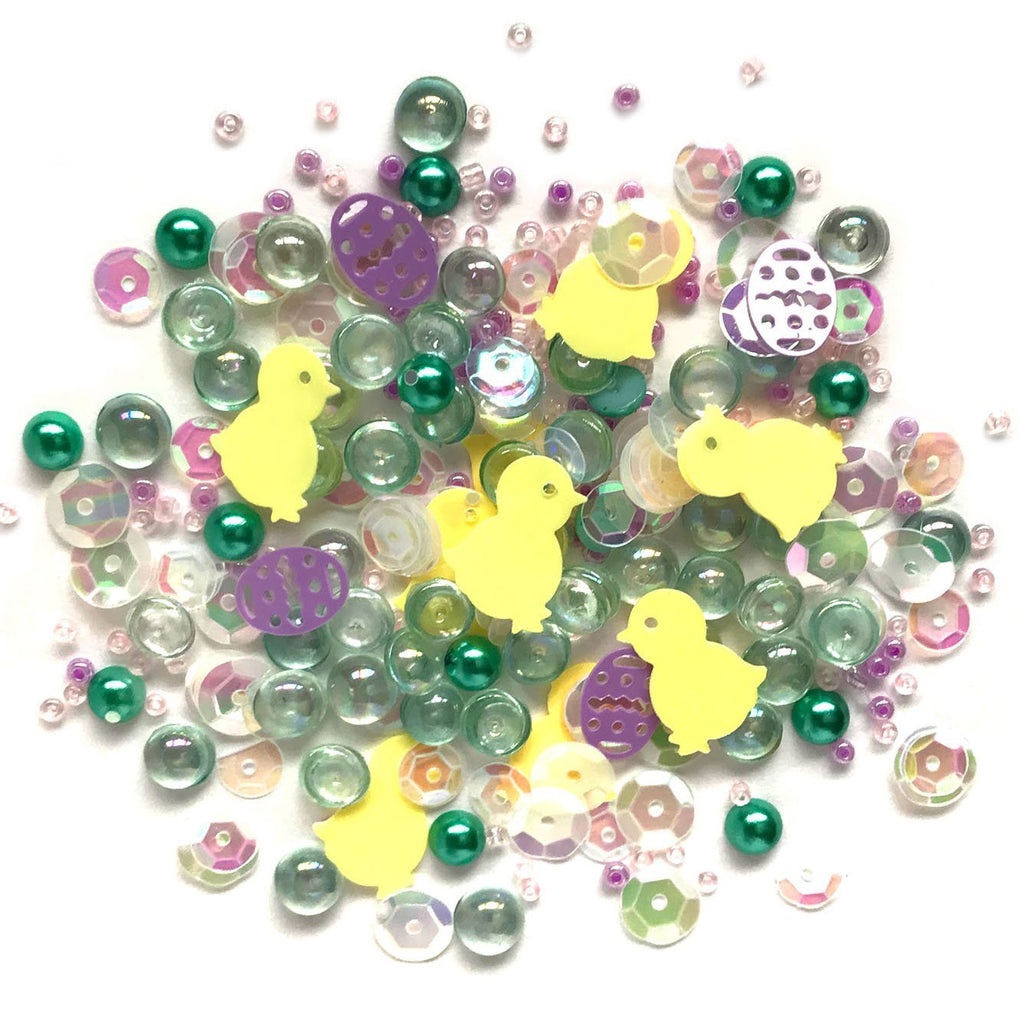 Buttons Galore - Happy Easter Sparkletz