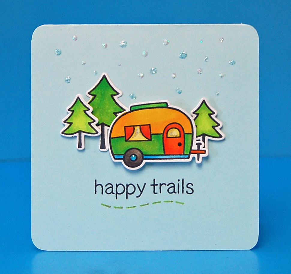 Lawn Fawn - Happy Trails