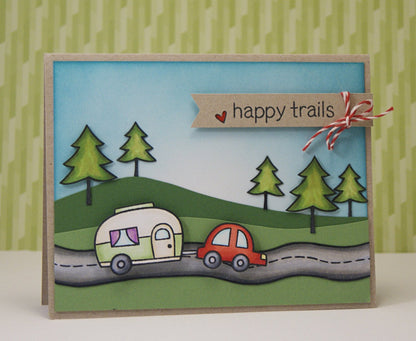 Lawn Fawn - Happy Trails