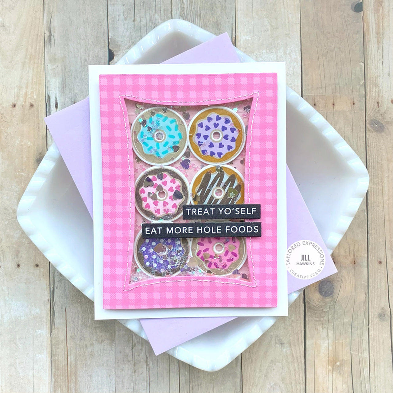 Taylored Expressions - Donut Days Cling & Clear Combo