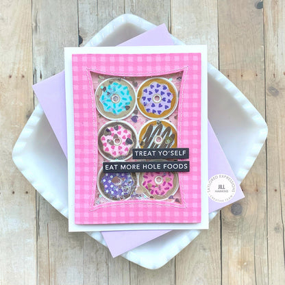 Taylored Expressions - Donut Days Cling & Clear Combo