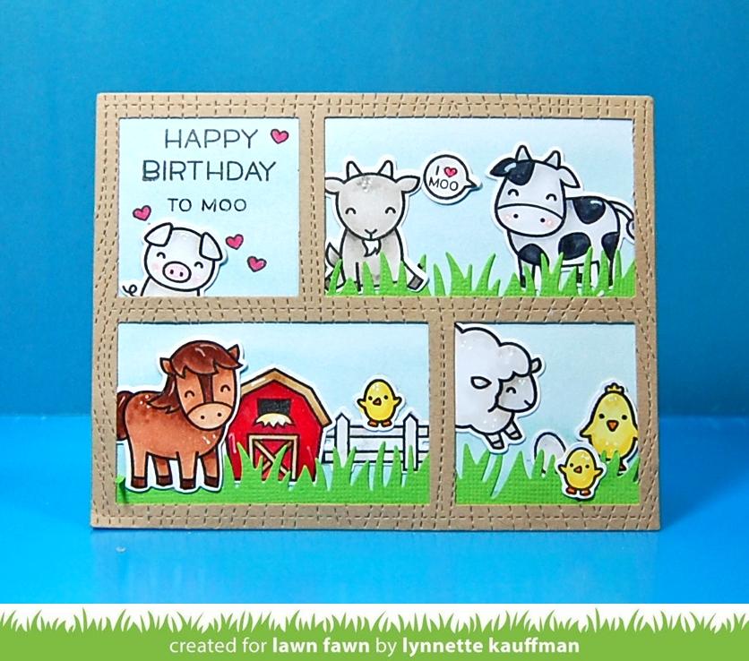 Lawn Fawn - Hay There