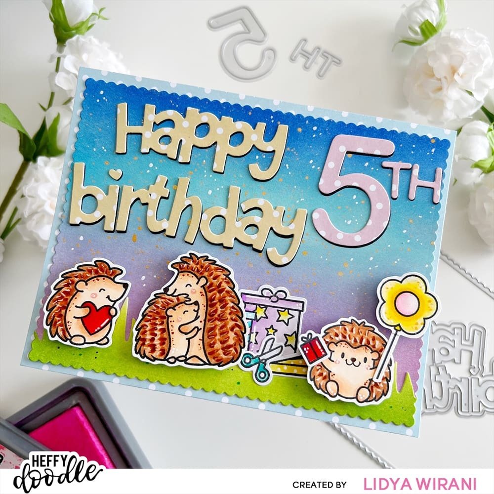 Heffy Doodle - Birthday Number Dies