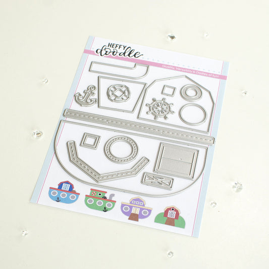 Heffy Doodle - Boats & Barns Dies