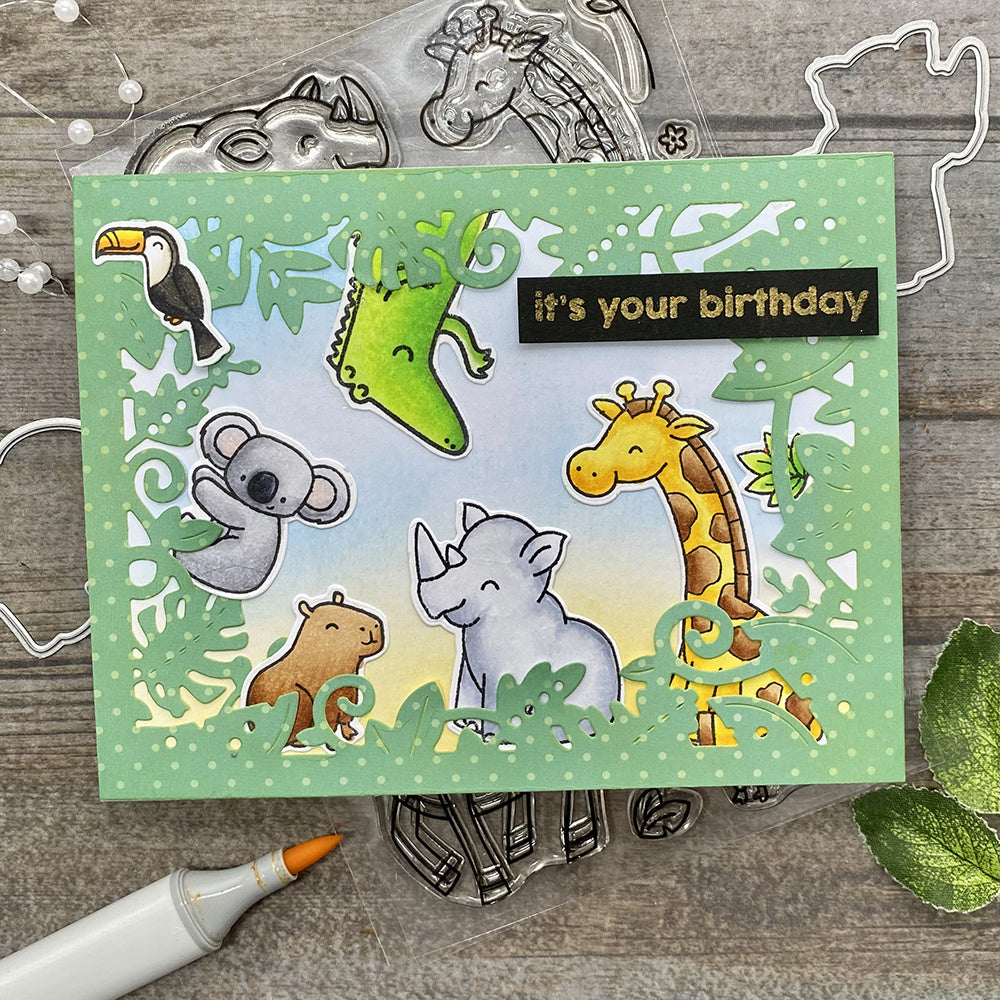 Heffy Doodle - Go Wild Frame Dies