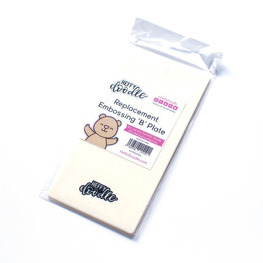 Heffy Doodle - Mini Die Cutting Machine Replacement Embossing Plate