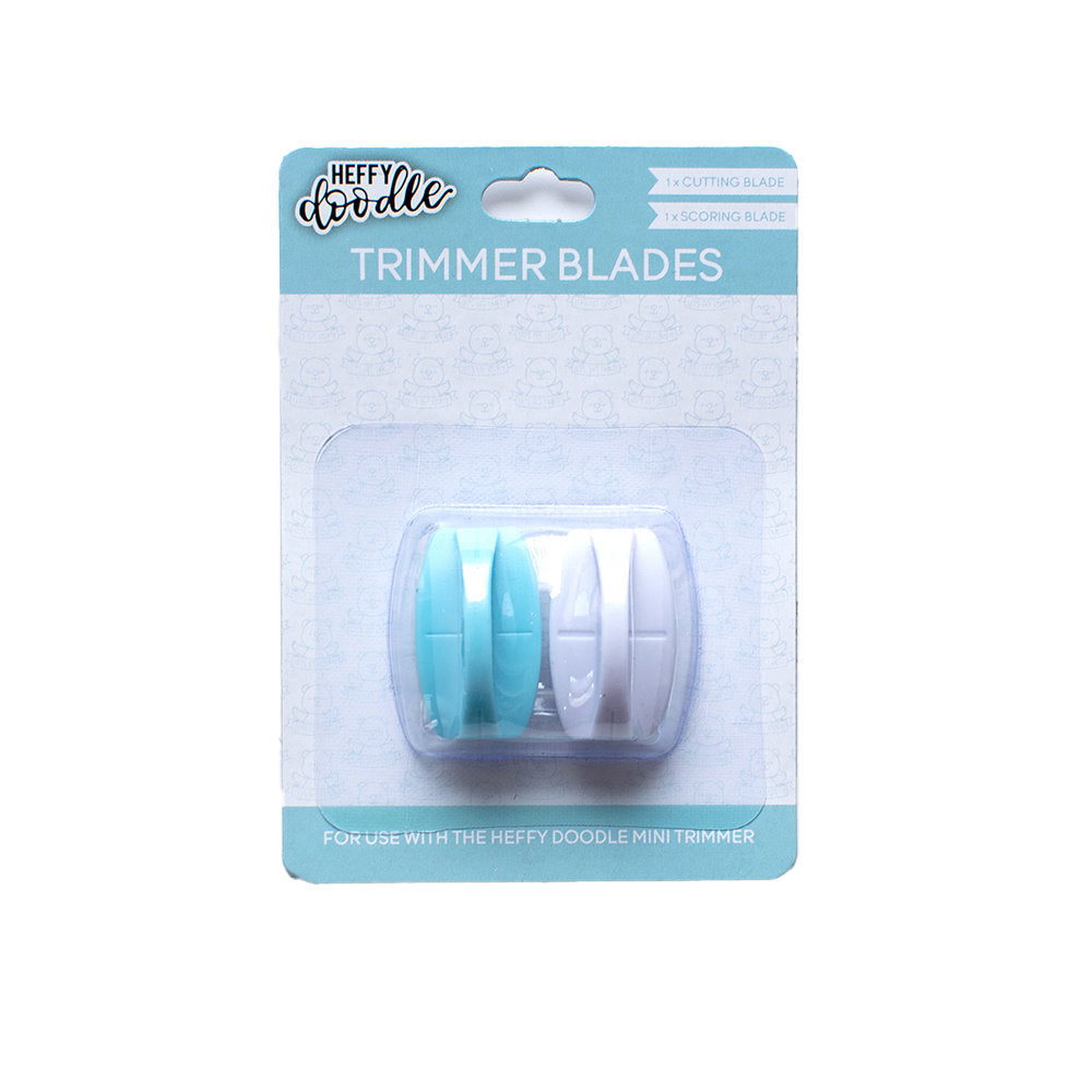 Heffy Doodle - Mini Paper Trimmer Cutting & Scoring Blades Replacement