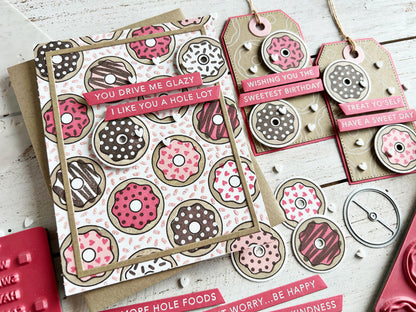 Taylored Expressions - Donut Days Cling & Clear Combo