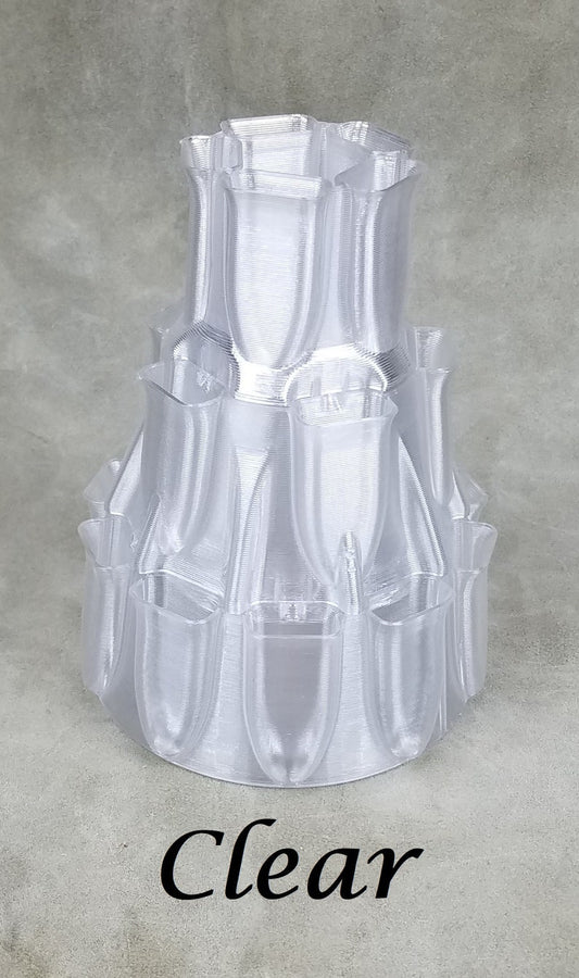 MakeItbyMarko - Layer Cake Brush Caddy Clear (for 20 brushes)