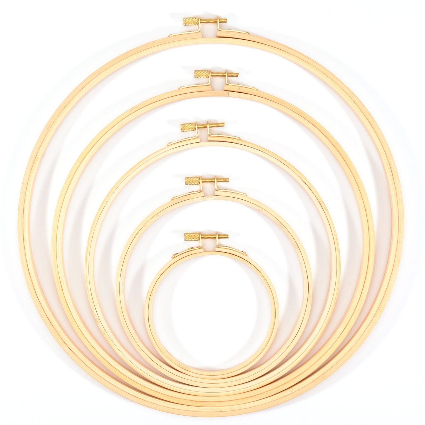 Vaessen Creative - Embroidery Hoop Mix (5pcs)