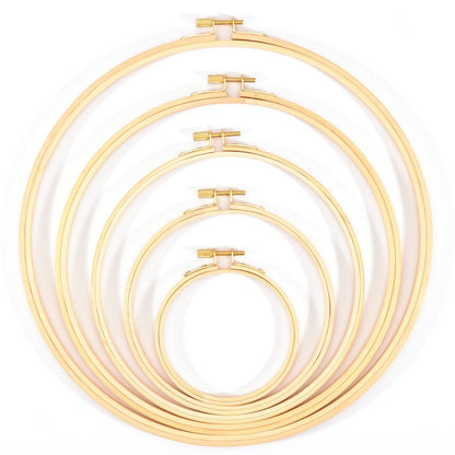 Vaessen Creative - Embroidery Hoop Mix (5pcs)