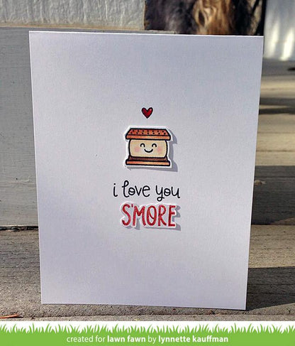 Lawn Fawn - Love You s'More
