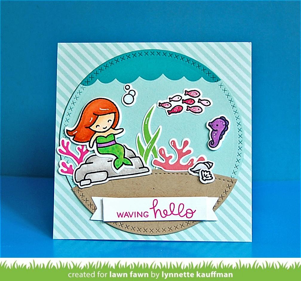 Lawn Fawn - Mermaid for You