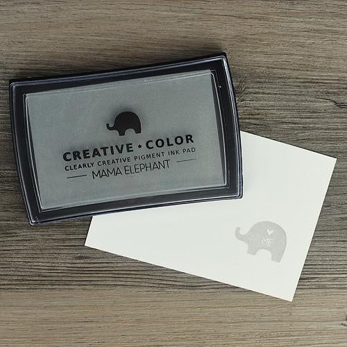 Mama Elephant - Moonlight - Pigment Ink