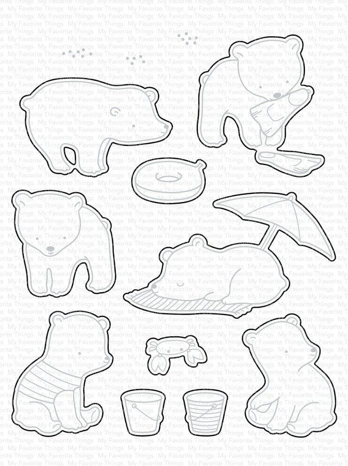 SET DEAL: My Favorite Things - Beach Bear