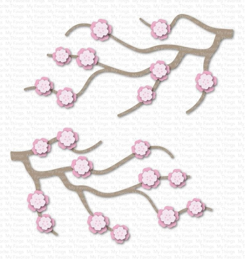 My Favorite Things - Cherry Blossoms Die-Namics