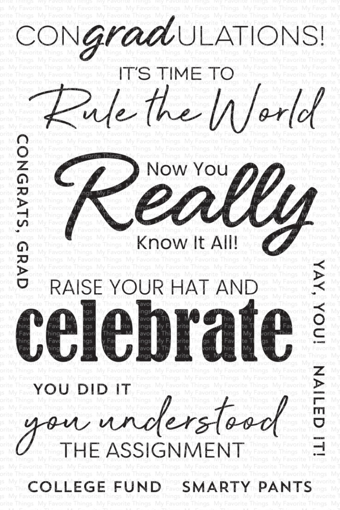 My Favorite Things - ConGRADulations