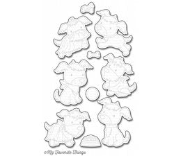 SET DEAL: My Favorite Things - Puppy Pals Clear Stamps