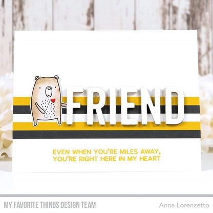 My Favorite Things - Friend & Friendship Die-Namics