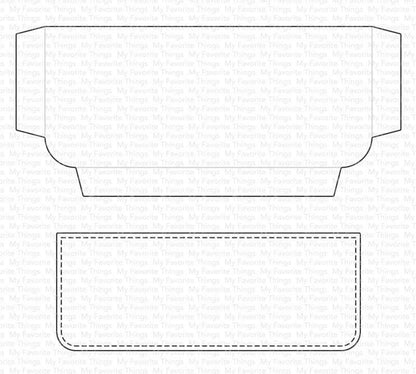 My Favorite Things - Gift Card Pocket Die-Namics
