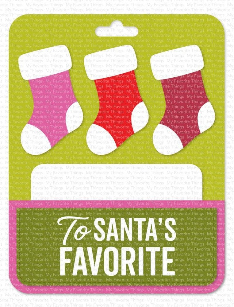 My Favorite Things - Gift Card Pocket Die-Namics