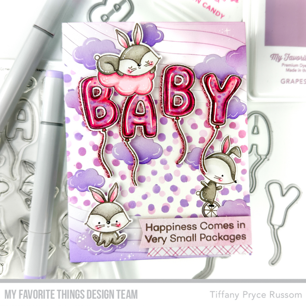 SET DEAL: My Favorite Things - Happiness Comes in Very Small Packages Stamp & Die Duo