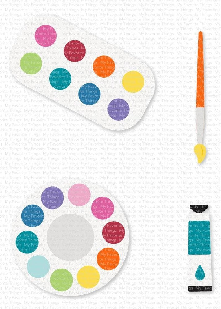 My Favorite Things - Just Add Paint Die-namics