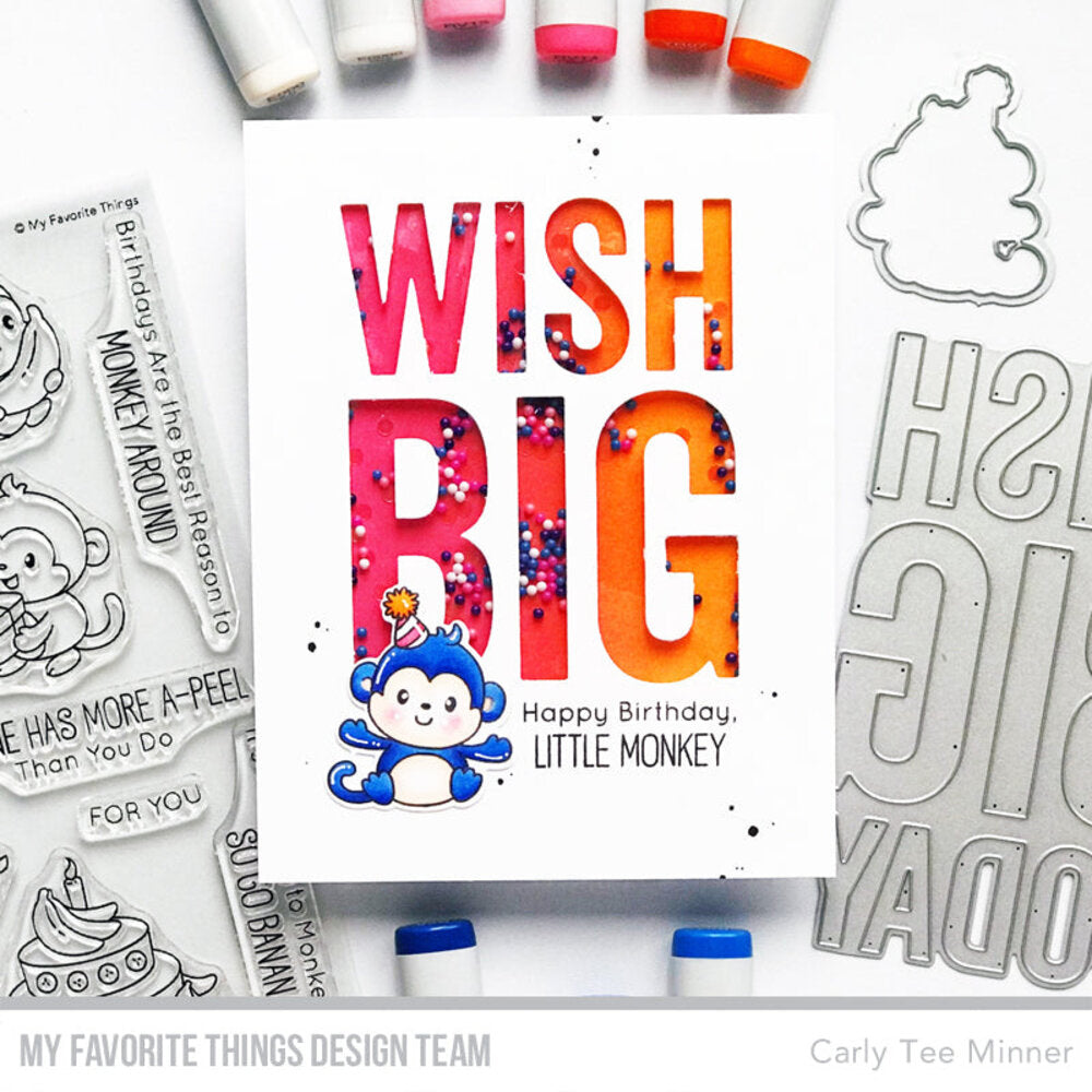 SET DEAL: My Favorite Things - Monkey Around Stamp & Die Duo