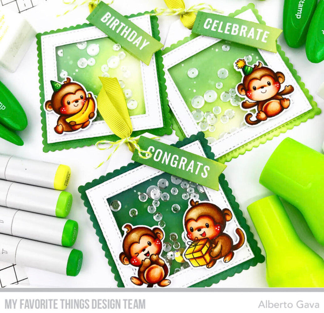 SET DEAL: My Favorite Things - Monkey Around Stamp & Die Duo
