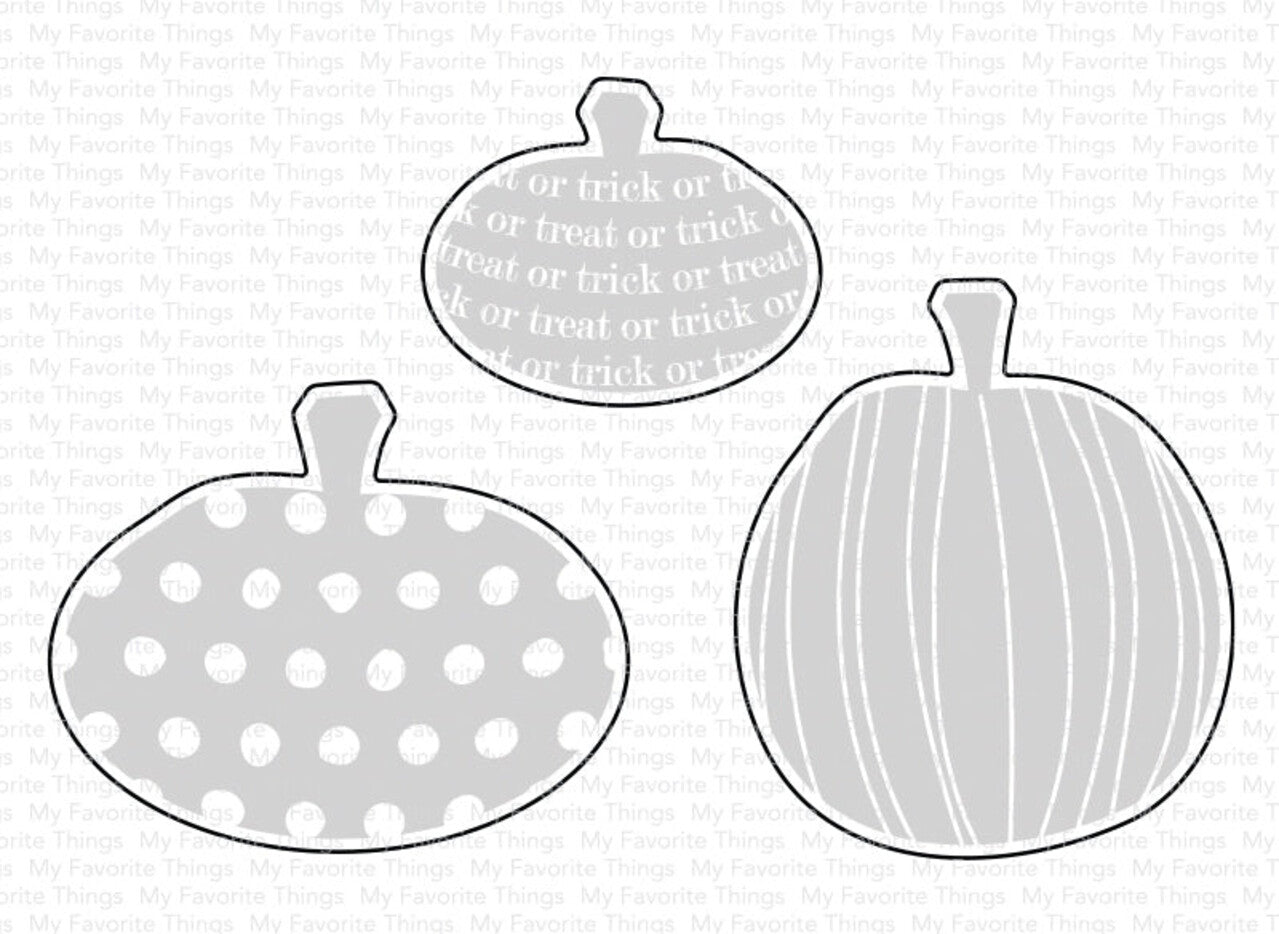 My Favorite Things - Primitive Pumpkins Die-Namics